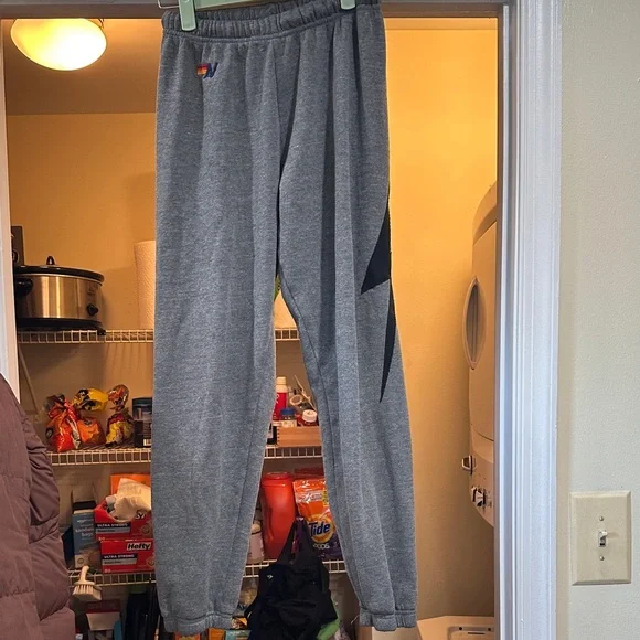 Aviator Nation BOLT SWEATPANTS - HEATHER GREY - Picture 7 of 10